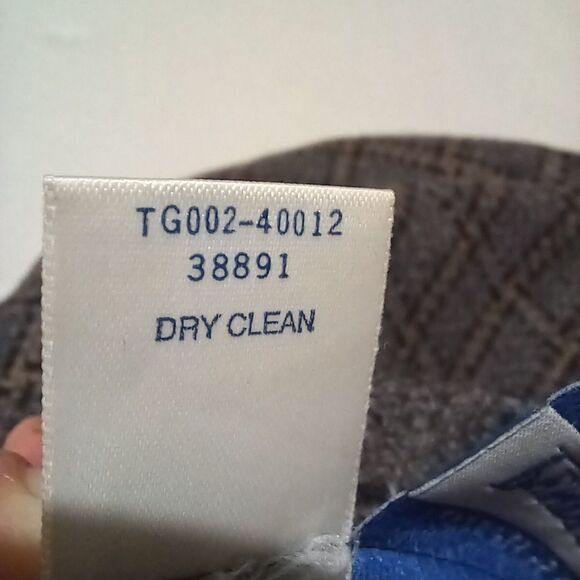 Vtg Pendleton Windowpane Plaid Pencil Skirt-Size 8-Knee Length-Lined-USA Made - Picture 10 of 10